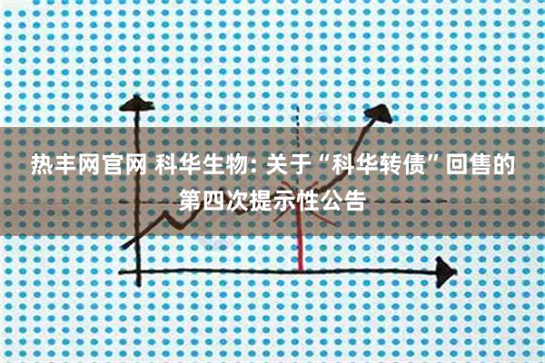 热丰网官网 科华生物: 关于“科华转债”回售的第四次提示性公告